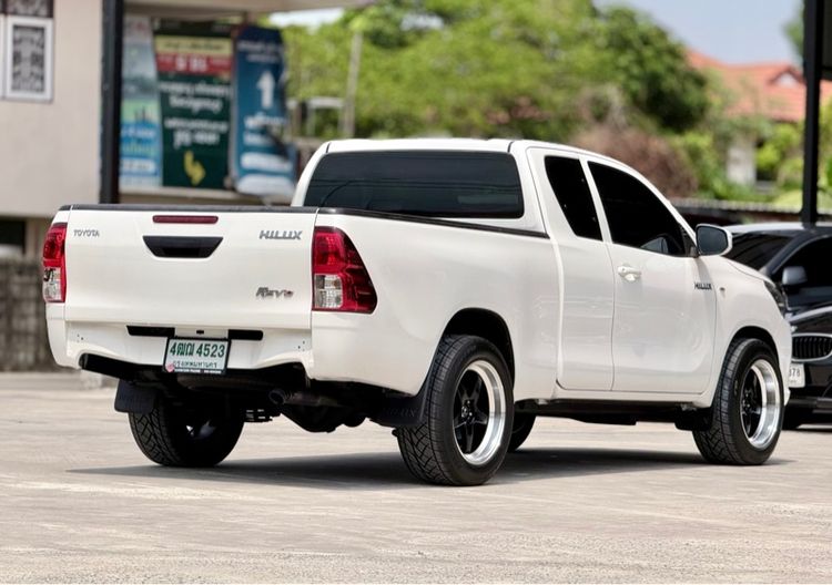 Toyota Hilux Revo 2018 2.4 J Plus Pickup ดีเซล ไม่ติดแก๊ส เกียร์ธรรมดา ขาว รูปที่ 4