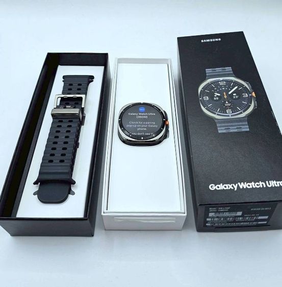 ดำ ซิลิโคน Galaxy Watch Ultra Titanium (LTE 47mm)  ครบกล่อง