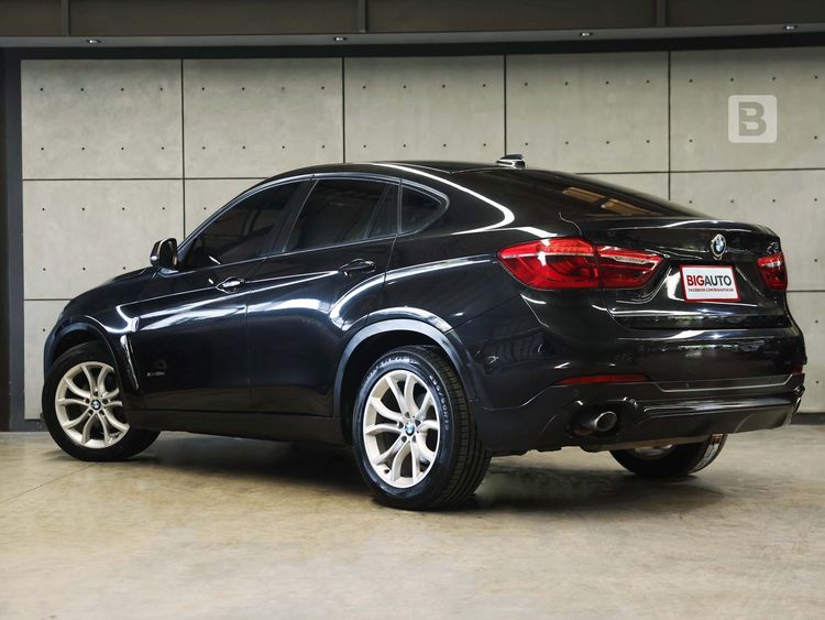 BMW X6 2016 3.0 xDrive30d 4WD Utility-car ดีเซล ไม่ติดแก๊ส เกียร์อัตโนมัติ ดำ รูปที่ 4