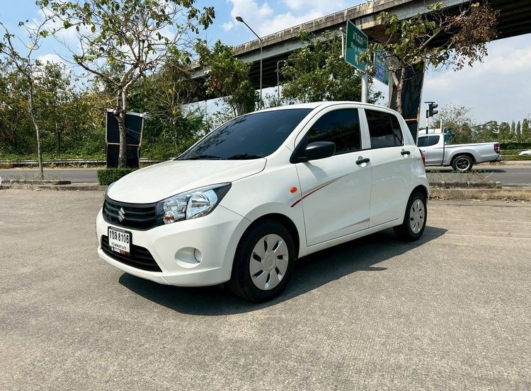 Suzuki Celerio 2020 1.0 GL Sedan เบนซิน ไม่ติดแก๊ส เกียร์อัตโนมัติ ขาว รูปที่ 2