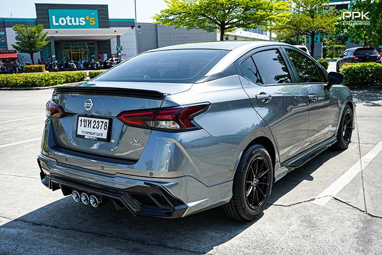 Nissan Almera 2022 1.0 V Sedan เบนซิน ไม่ติดแก๊ส เกียร์อัตโนมัติ เทา รูปที่ 4