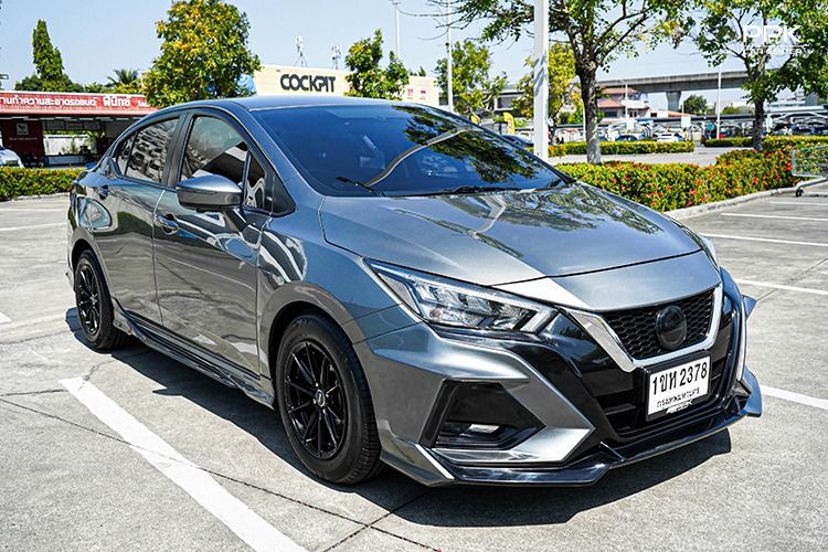 Nissan Almera 2022 1.0 V Sedan เบนซิน ไม่ติดแก๊ส เกียร์อัตโนมัติ เทา รูปที่ 3
