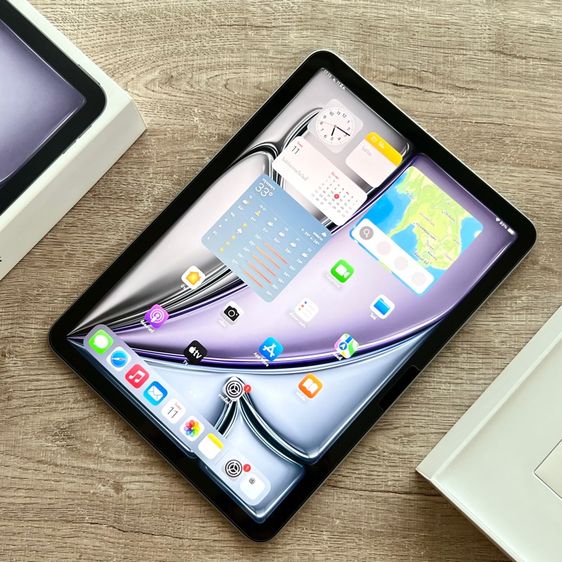 AppleCarePlus iPad Air 6 M2 11 นิ้ว wifi 256 ประกัน มค.70 แบต 100 รอบชาร์จ 28 เท่านั้น สวยกริ๊บไร้ตำหนิ ครบกล่อง รูปที่ 3