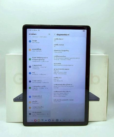 Tab A9 plus  5G sim ram8 128gb ครบกล่อง รูปที่ 10