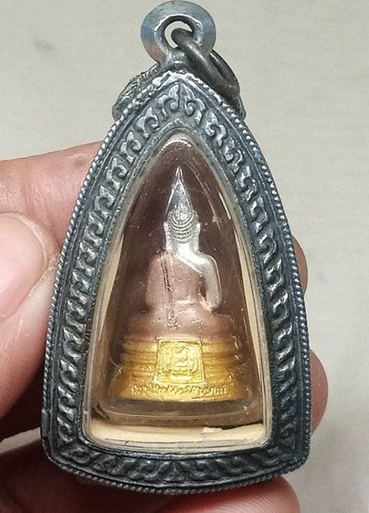 พระหลวงพ่อพุทธโสธรเลี่ยมกรอบเก่า รูปที่ 3