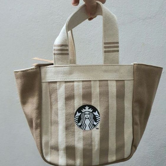 ไม่ระบุ เนื้อ ผ้า อื่นๆ กระเป๋าถือ Starbucks แท้ ใหม่