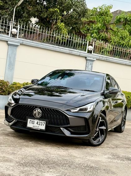 MG MG5 2021 1.5 X Sedan เบนซิน ไม่ติดแก๊ส เกียร์อัตโนมัติ ดำ รูปที่ 2