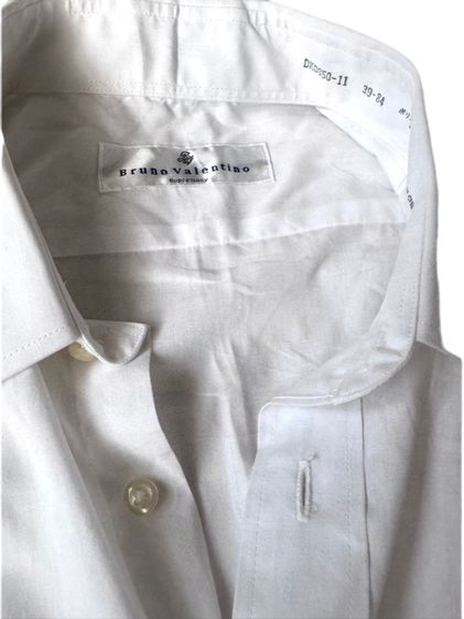 เชิ้ตขาว Bruno Valentino supremacy เสื้อขาว สุภาพ ใส่ทำงาน ใส่เรียนได้ รูปที่ 3