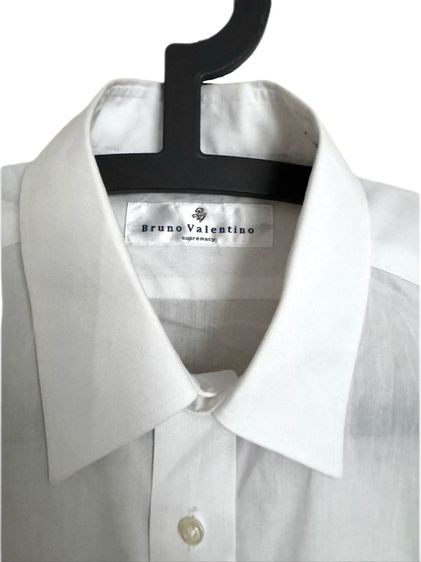 เชิ้ตขาว Bruno Valentino supremacy เสื้อขาว สุภาพ ใส่ทำงาน ใส่เรียนได้ รูปที่ 2