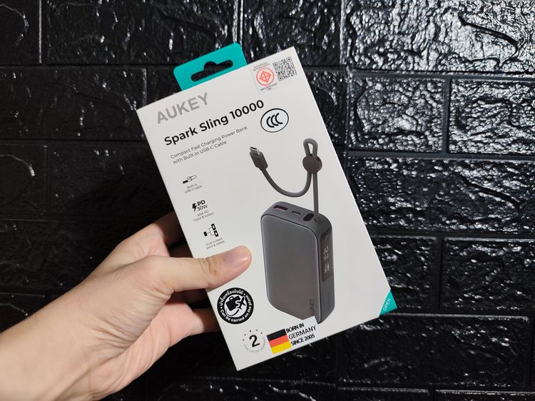 AUKEY PB-Y47 Spark Sling 10,000mAh มีหนึ่ง มีประกัน