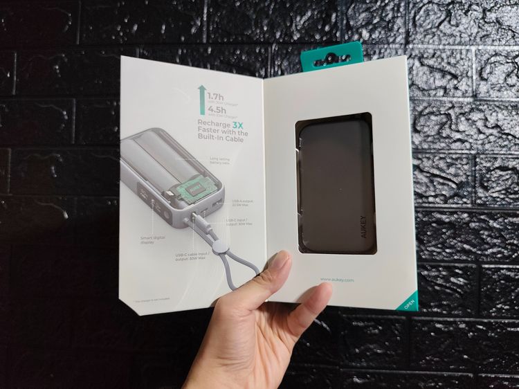 AUKEY PB-Y47 Spark Sling 10,000mAh มีหนึ่ง มีประกัน รูปที่ 2