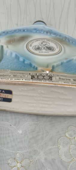 ขวดเหล้าเปล่าเซรามิกวินเทจ งานอเมริกา รูปที่ 3