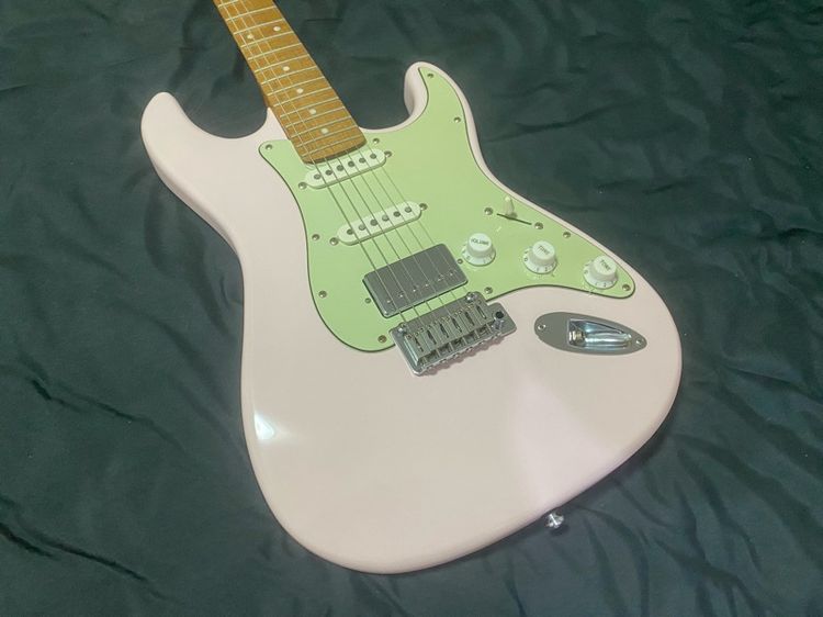 กีตาร์ไฟฟ้า JV Custom Origin-S HSS สี Shell Pink รูปที่ 2