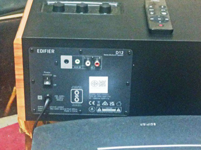 ขาย Edifier D12 ลำโพงบลูทูธ สภาพดีเยี่ยม ราคาต่อรองได้ รูปที่ 3