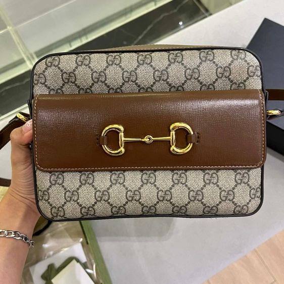 Gucci รุ่น Horsebit 1955 Small Shoulder Bag. 