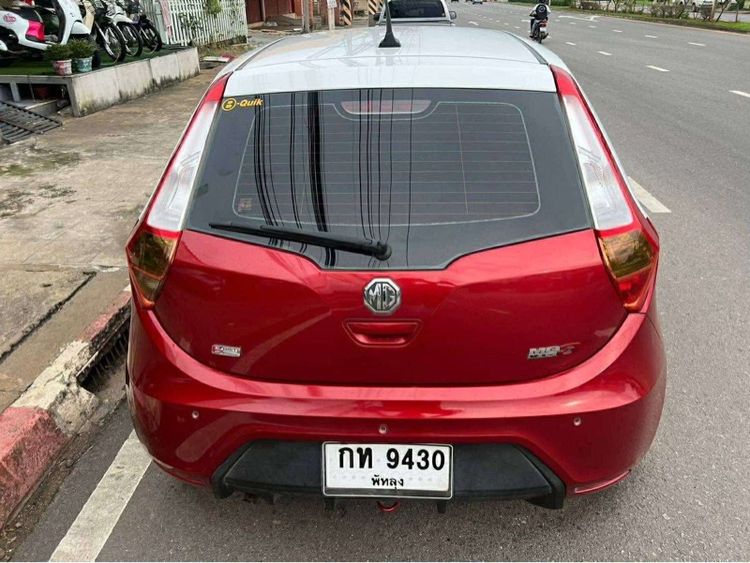 MG MG3 2017 1.5 C Sedan เบนซิน ไม่ติดแก๊ส เกียร์อัตโนมัติ แดง รูปที่ 3