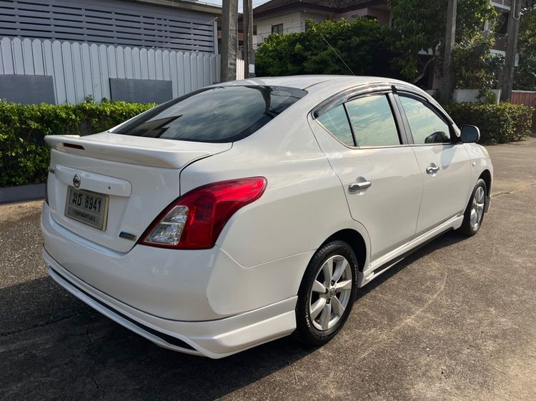 Nissan Almera 2012 1.2 VL Sedan เบนซิน เกียร์อัตโนมัติ ขาว รูปที่ 4