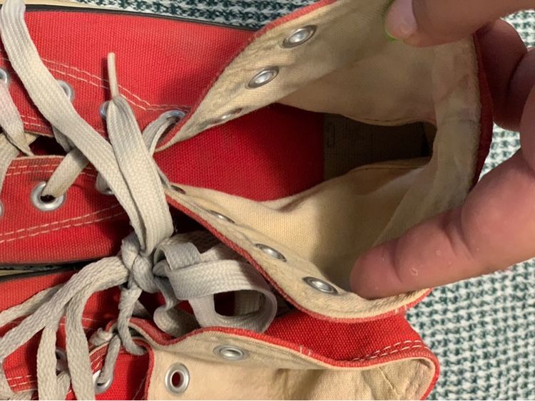 Converse Chuck Taylor All Star รุ่นคลาสสิกสีแดง รูปที่ 4