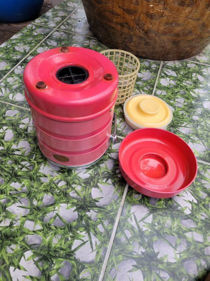 กระติกน้ำแข็งโบราณตรานกยูง รูปที่ 7