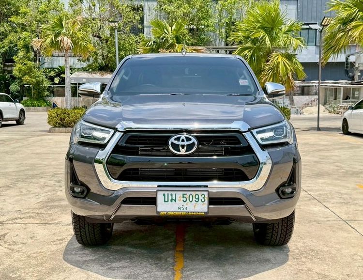 Toyota Hilux Revo 2022 Smart Cab 2.4 Mid Prerunner Pickup ดีเซล ไม่ติดแก๊ส เกียร์อัตโนมัติ เทา รูปที่ 2
