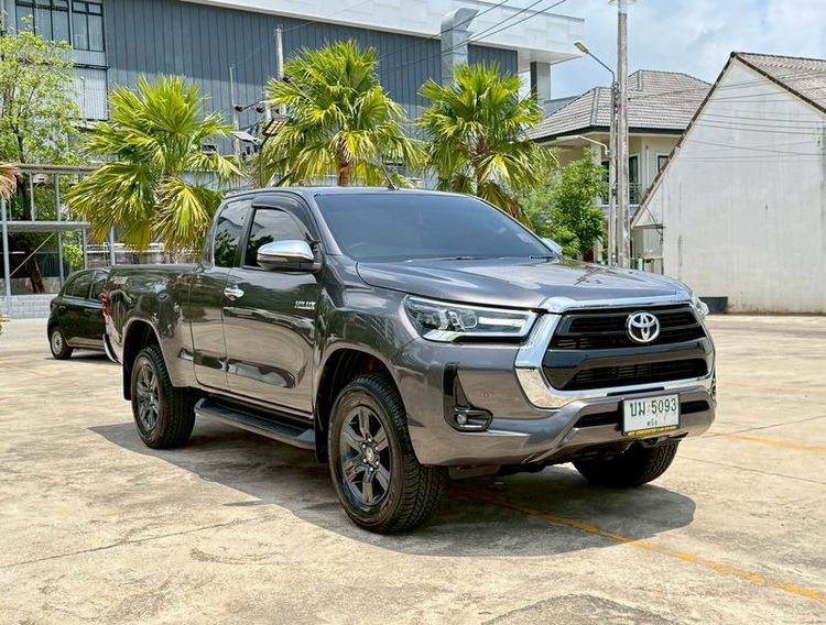 Toyota Hilux Revo 2022 Smart Cab 2.4 Mid Prerunner Pickup ดีเซล ไม่ติดแก๊ส เกียร์อัตโนมัติ เทา รูปที่ 3