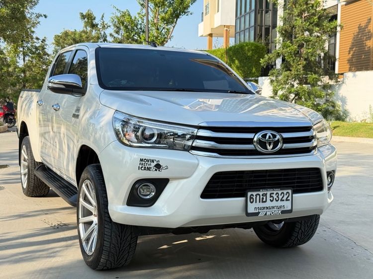 Toyota Hilux Revo 2018 2.4 Prerunner G Pickup ดีเซล ไม่ติดแก๊ส เกียร์อัตโนมัติ ขาว รูปที่ 2