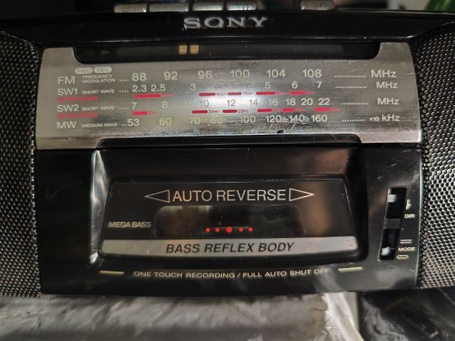 วิทยุเทป sony ระบบเล่นเทป auto ใช้งานได้ปกติกับเทปเองได้ รูปที่ 7