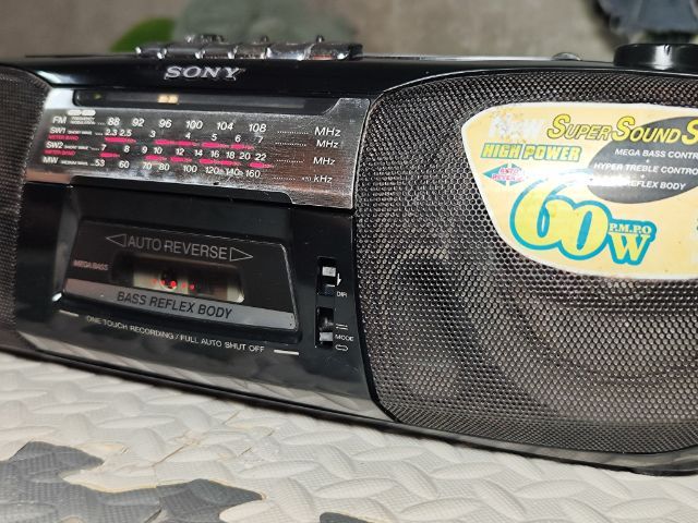 วิทยุเทป sony ระบบเล่นเทป auto ใช้งานได้ปกติกับเทปเองได้ รูปที่ 4