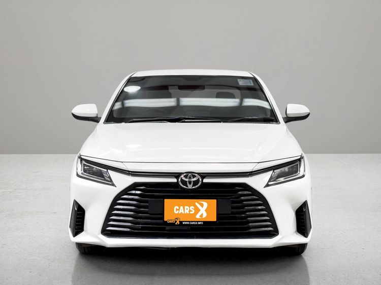 Toyota Yaris ATIV 2022 1.2 Sport Sedan เบนซิน ไม่ติดแก๊ส เกียร์อัตโนมัติ ขาว รูปที่ 2