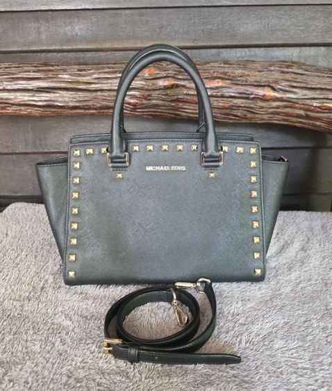 ไม่ระบุ ดำ หนังแท้ Michael Kors Bag (uesd) 1,200.-