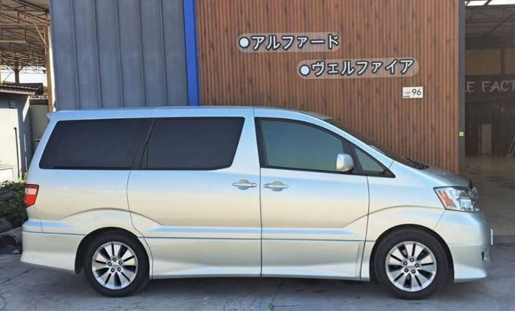 รถ Toyota Alphard 2.4 G สี บรอนซ์เงิน