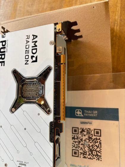 ขาย กาดร์จอมหาเทพ SAPPHIRE PURE RADEON RX 9070 XT GAMING OC 16GB GDDR6 ตัวเทพ ตัวจบ สีขาว  สภาพนางฟ้า รูปที่ 8