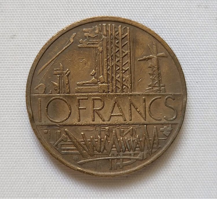 เหรียญ 10 ฟรังก์ ฝรั่งเศส