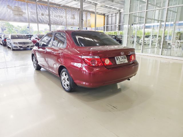 Honda City 2005 1.5 ZX A i-DSi Sedan เบนซิน ไม่ติดแก๊ส เกียร์อัตโนมัติ แดง รูปที่ 4
