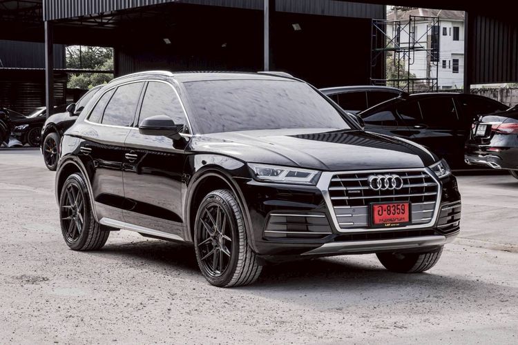 Audi Audi Q5  2019 2.0 Quattro 4WD Utility-car ดีเซล ดำ รูปที่ 3