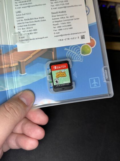 แผ่นเกม Switch Animal Crossing  รูปที่ 3