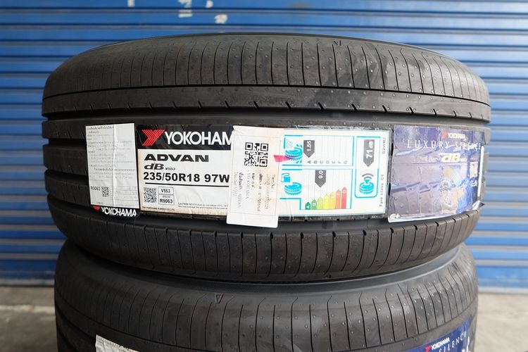 🚩 โปรโมชั่นยางใหม่ Yokohama รุ่น Advan dB V553 ขนาด 235 50R18 ปี25 รูปที่ 2