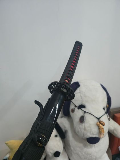 Red Damascus Katana Samurai