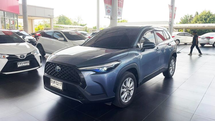 Toyota Corolla Cross 2023 1.8 Hybrid Smart Utility-car ปลั๊กอินไฮบริด (PHEV) ไม่ติดแก๊ส เกียร์อัตโนมัติ ขาว รูปที่ 2