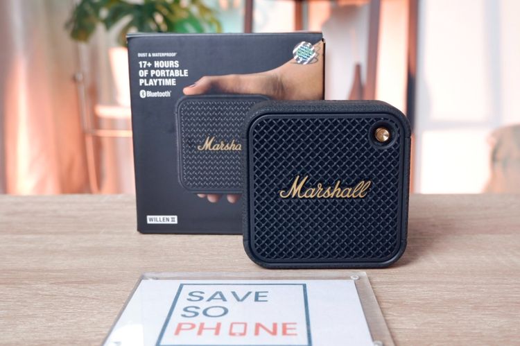Marshall Willen II Black and Brass ราคา 2,900.- มีประกันร้าน 60วัน