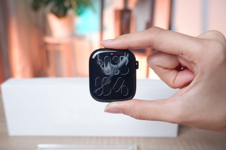 Apple Watch Series 11 GPS สี JetBlack เครื่องสวย ราคาเพียง 10,900.- มีประกันร้าน 60วัน รูปที่ 3
