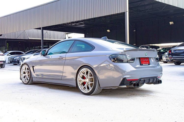 BMW Series 4 2014 420i Sedan เบนซิน เทา รูปที่ 4