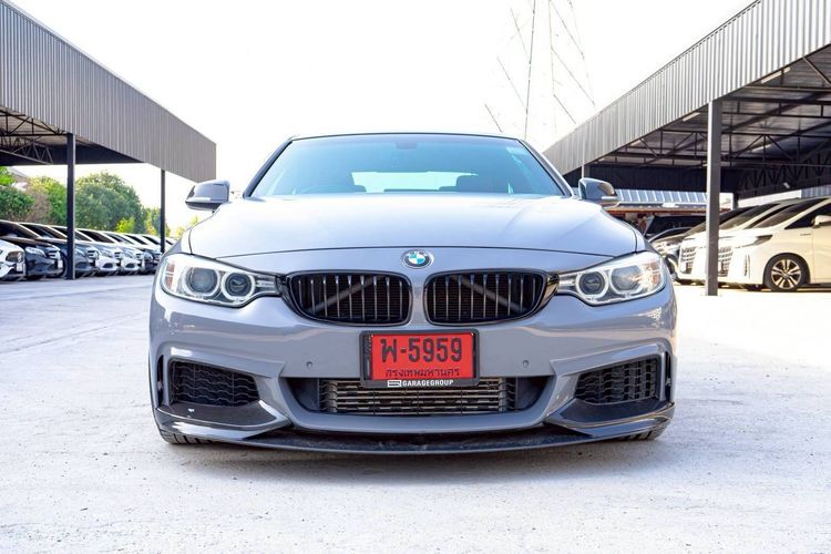 BMW Series 4 2014 420i Sedan เบนซิน เทา รูปที่ 2
