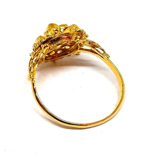 แหวนเพชรซีกแท้ทอง 90ต รูปที่ 3