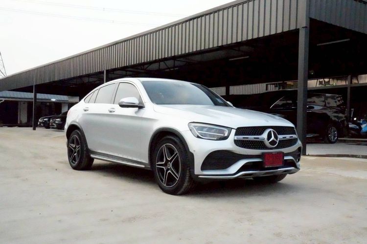 Mercedes-Benz GLC-Class 2021 GLC220d Utility-car ดีเซล เทา รูปที่ 3