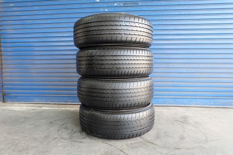 🍃 ล้อ Camry ACV80 17 นิ้ว ล้อสวยสภาพป้ายแดง + ยางมือสอง ดอกยางสวยๆ Yokohama AE61 ขนาด 215 60R17 ปี25  รูปที่ 4