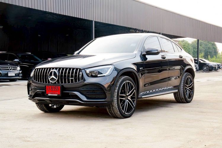 รถ Mercedes-Benz GLC-Class GLC43 สี ดำ
