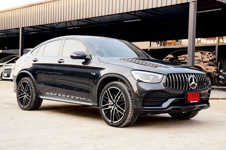 Mercedes-Benz GLC-Class 2023 GLC43 Utility-car เบนซิน ดำ รูปที่ 3