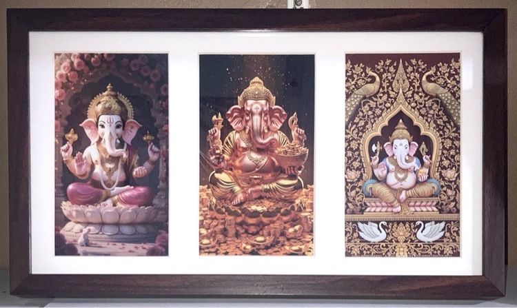 (กรอบรูป ของขวัญ ของฝาก) กรอบรูปพระพิฆเณศ สำหรับบูชา แต่งบ้าน หรือเป็นของขวัญ สวยหรูดูดีทุก รูปที่ 5