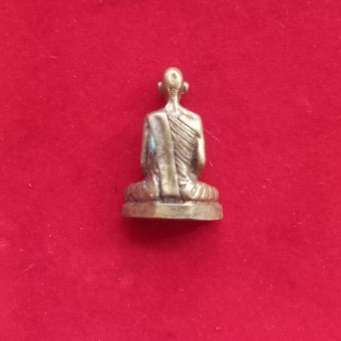 รูปหล่อหลวงพ่อเดิม (ไม่ทราบปี พ.ศ.) มีโค๊ชยันต์ตอก  รูปที่ 2